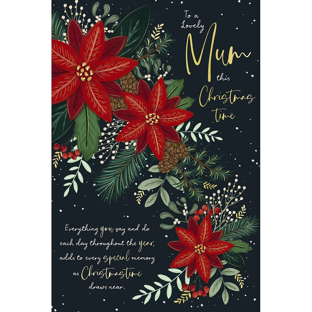 Mum Poinsettia Design