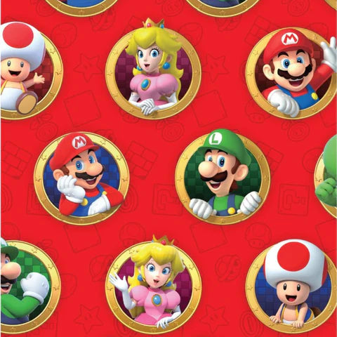 Super Mario Roll Wrap 4m